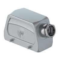 Wieland revos BASIC Size 24 Hood with Cable Gland M25 Lateral Cable Entry Double Locking Lever