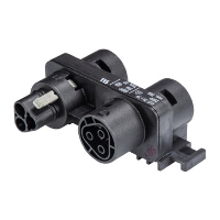 Wieland RST Distribution Block 3 Pole 1 Input and 3 Outputs with Fastening Option - price per 100