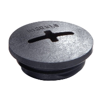 WISKA EVSG M50 Blanking Plug Black RAL9005