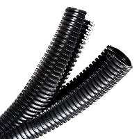 PMA PACOF Black Nylon PA6 Divisible Conduit 34.5mm External Diameter IP50 50 Metre Coil - price per 1 (50m)