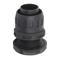 Bocchiotti RPMN Black Swivel Fitting for GSI16 Conduit with 20mm Male Thread