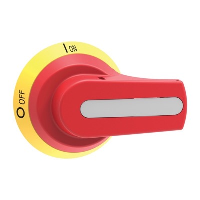 Lovato GA Padlockable Red/Yellow Pistol Isolator Handle Screw Fix Defeatable