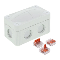 WISKA COMBI 206 LG / 3-221-413 Polypropylene 85 x 49 x 51mmD Enclosure Grey IP66