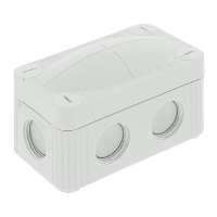 WISKA COMBI 206 LG Polypropylene 85 x 49 x 51mmD Enclosure Grey IP66
