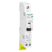 Schneider Acti 9 iC60H PoN Single Pole & Neutral RCBO B Curve 6A 30mA Type A