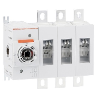 Lovato GL 160A 3 Pole Switch Disconnector for Base Mounting Handle on Left Hand Side