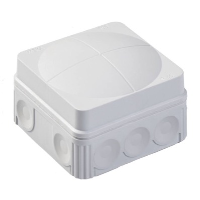 WISKA COMBI 108 LG Polypropylene 76 x 76 x 51mmD Enclosure Grey IP66