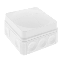 WISKA COMBI 108 WH Polypropylene 76 x 76 x 51mmD Enclosure White IP66