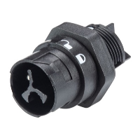 Wieland RST Mini 2 Pole Male Panel Mount M16 16A 250V - price per 100