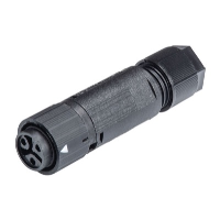 Wieland RST Mini 3 Pole Female Connector  Suitable for Cable 5 - 9.5mm 16A 250V - price per 100