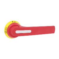 Lovato GL Door Coupling Handle for GL0320-GL0630 Red/Yellow Screw Fix Defeatable IP66/IP69K