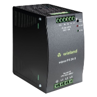 Wieland wipos P3 Power Supply 5A 120W 340-575VAC 3 Phase Input Voltage 22.5-28.5VDC Output Voltage