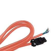 Schneider Multi-fixing LED Orange Power Cable 3m