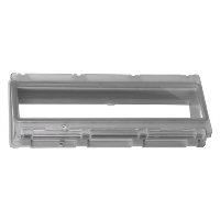 Fibox Polycarbonate 13 Module Hinged Clear Cover IP65 108 x 257 x 49.7mmD