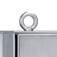 Schneider Spacial SMX Set of 4 Stainless Steel Eyebolts M12 - price per 1 (set/4)