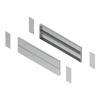 Schneider Spacial SFX Pair of Side Plinths 200H x 400mmD Stainless Steel 304L - price per 1 (pair)