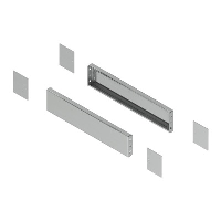 Schneider Spacial SFX Pair of Side Plinths 100H x 400mmD Stainless Steel 304L - price per 1 (pair)