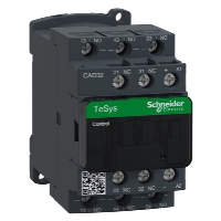 Schneider TeSys CAD Control Relay 3 N/O & 2 N/C Contacts 48VDC Coil