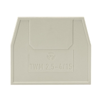 Wieland selos WKM Partition Plate for 2.5/4mm Terminals TWM 2,5 - 4/15 - price per 100