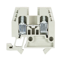 Wieland selos WKM 2.5mm Grey DIN Rail Terminal for TS15 Rail Single Feed Through WKM 2,5 / 15/V0 - price per 100