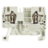 Wieland fasis WKFN 2.5mm Grey DIN Rail Terminal for TS35 Rail Single Feed Through WKFN 2.5/35 - price per 100