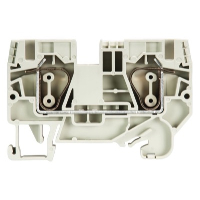 Wieland fasis WKFN 6mm Grey DIN Rail Terminal for TS35 Rail Single Feed Through WKFN 6/35 - price per 100