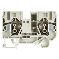 Wieland fasis WKFN 10mm Grey DIN Rail Terminal for TS35 Rail Single Feed Through WKFN 10/35 - price per 100