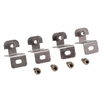 Fibox ARCA IEC Set of 4 Wall Mounting Lugs Stainless Steel - price per 1 (set/4)