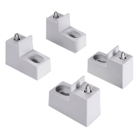 Fibox ARCA IEC Set of 4 Wall Mounting Lugs Polycarbonate - price per 1 (set/4)