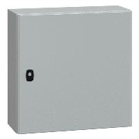 Schneider Electric Spacial S3D Mild Steel 500H x 500W x 250mmD Wall Mounting Enclosure IP66