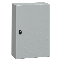 Schneider Electric Spacial S3D Mild Steel 600H x 400W x 250mmD Wall Mounting Enclosure IP66