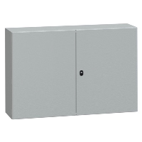 Schneider Electric Spacial S3D Mild Steel 800H x 1200W x 300mmD Wall Mounting Enclosure IP55