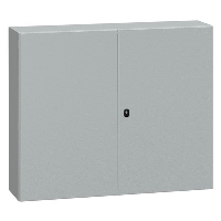 Schneider Electric Spacial S3D Mild Steel 1000H x 1200W x 400mmD Wall Mounting Enclosure IP55