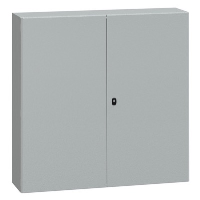Schneider Electric Spacial S3D Mild Steel 1200H x 1200W x 400mmD Wall Mounting Enclosure IP55