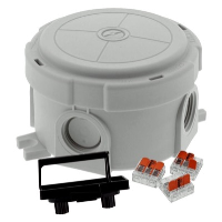 WISKA COMBI 304 LG / 3-221-413 Polypropylene 82mm Diameter x 57mmD Enclosure Grey IP66/67