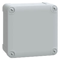 Schneider Thalassa TBP Polycarbonate 116 x 116 x 62mmD Enclosure Grey Lid IP66 RAL7035