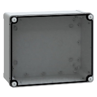 Schneider Thalassa TBP Polycarbonate 291 x 241 x 128mmD Enclosure Clear Lid IP66 RAL7035