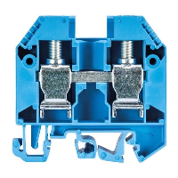 Wieland selos WK 16mm Blue DIN Rail Terminal for TS35 & TS32 Rail Single Feed Through WKN16/U BL/V0 - price per 100
