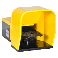 Lovato KG Foot Switch K Series One Pedal with Free Actuation Plastic Body Cover Contacts 1 N/O & 1 N/C Snap Action