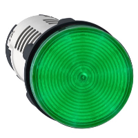 Schneider Harmony XB7 120VAC LED Pilot Light Green IP65