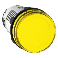 Schneider Harmony XB7 120VAC LED Pilot Light Yellow IP65