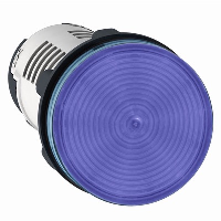Schneider Harmony XB7 120VAC LED Pilot Light Blue IP65