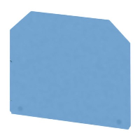 Weidmuller W Series WAP Blue End Plate for WDU16-35 or Partition Plate for WDU2.5-10 - price per 100