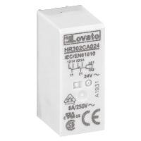 Lovato HR30 2 Pole 8A Relay 24VAC Coil 2 Change-Over Contacts