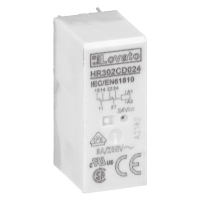 Lovato HR30 2 Pole 8A Relay 12VDC Coil 2 Change-Over Contacts