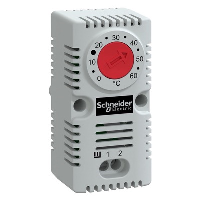 Schneider ClimaSys CC Simple Thermostat 1 N/C Contact 0 to +60oC