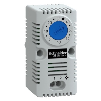 Schneider ClimaSys CC Simple Thermostat 1 N/O Contact 0 to +60oC