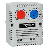 Schneider ClimaSys CC Double Thermostat 1 N/O & 1 N/C Contacts +32 to +140oF
