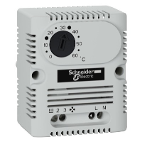 Schneider ClimaSys CC Thermostat with Inverse 1 N/O & 1 N/C Contacts +5 to +60oC
