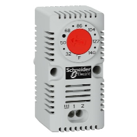 Schneider ClimaSys CC Simple Thermostat 1 N/C Contact +32 to +140oF